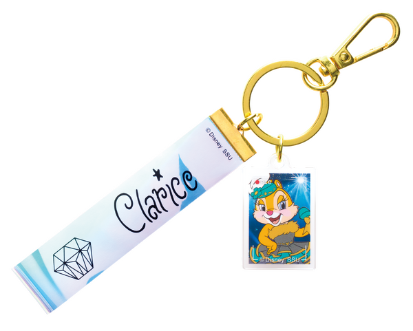 G賞 銀テープ風キーホルダー／© Disney