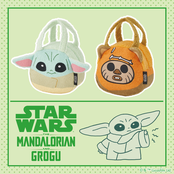 ダイカットランチバッグ　グローグー　ダイカットランチバッグ　ウィケット／3,300円（税込）／©＆™ Lucasfilm Ltd.