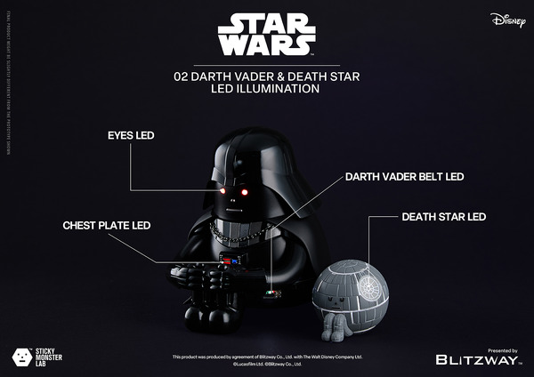 SML STAR WARS 02 DARTH VADER and DEATH STAR【メーカー希望小売価格】14,300円(税込)© &™ Lucasfilm Ltd.
