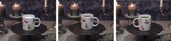 ホットミルク、ホットルイボスティー、ホットコーヒー