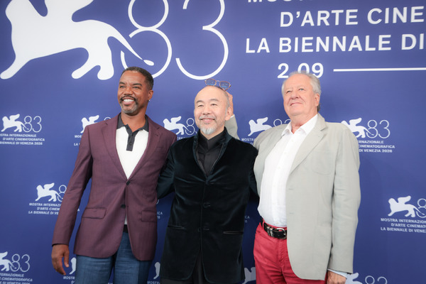 ロドニー・ヒックス、塚本晋也、ジェフリー・ラッシュ © Kazuko Wakayama