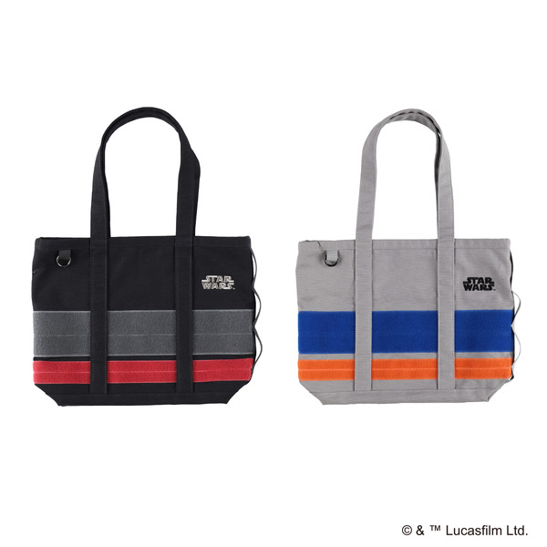 STAR WARS eLab BASIC キャンバストートバッグ　ブラック／グレー