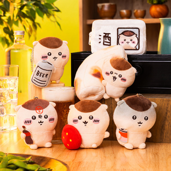 「ちいかわ くりまんじゅうだらけくじ」E賞：マスコット 全6種©nagano