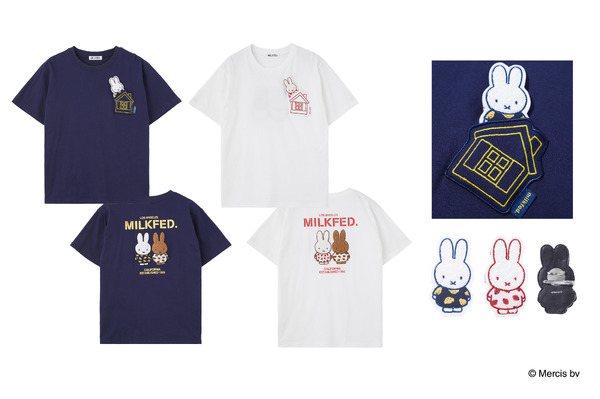 MILKFED. x MIFFY AND MELANIE S/S TEE　（7,150円・税込）