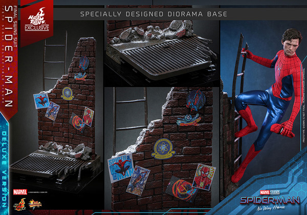 1/6スケールフィギュア　スパイダーマン（ファイナル・スウィング・スーツ／デラックス版）／50,000円 (税込)