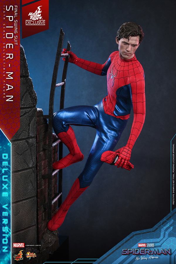 1/6スケールフィギュア　スパイダーマン（ファイナル・スウィング・スーツ／デラックス版）／50,000円 (税込)