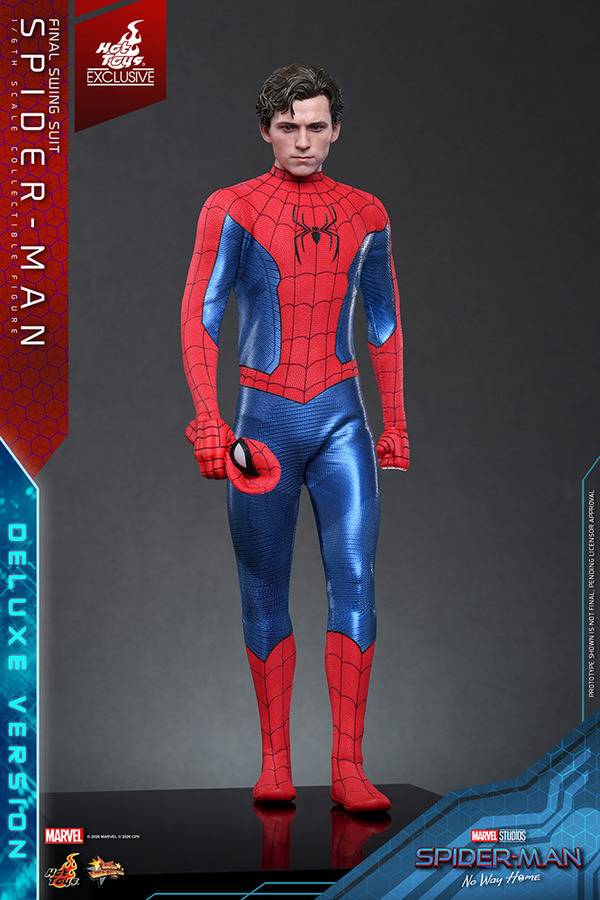 1/6スケールフィギュア　スパイダーマン（ファイナル・スウィング・スーツ／デラックス版）／50,000円 (税込)