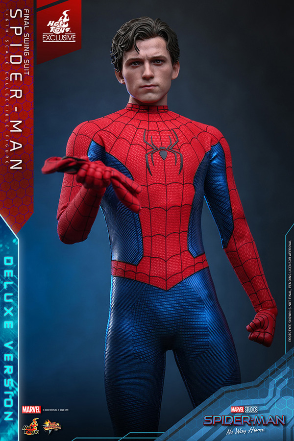 1/6スケールフィギュア　スパイダーマン（ファイナル・スウィング・スーツ／デラックス版）／50,000円 (税込)