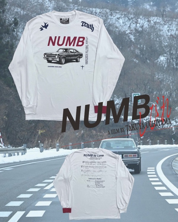 TRAVISとのコラボTシャツ（ロングスリーブ）価格：11,000円（税込）カラー：ホワイト