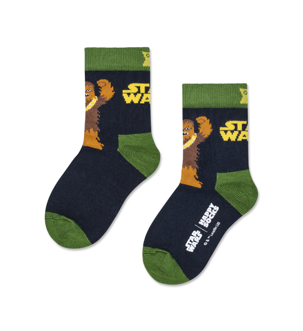【STAR WARS™ × Happy Socks】【キッズ】クルー丈 ソックス（全4種類）各1,540円（税込）