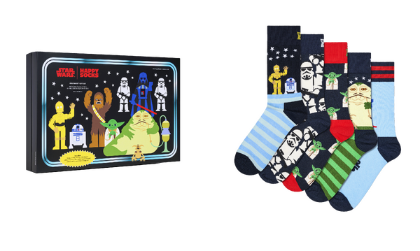 【GIFT BOX】【6足セット】クルー丈 ソックス（スターウォーズ）13,200円（税込）