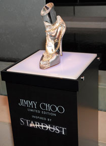 JIMMY CHOO “stardust” limited shoes