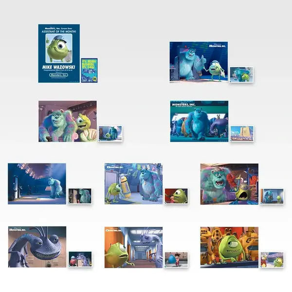 J賞 ポスター＆ポストカードセット／© Disney/Pixar