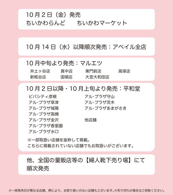 「ちいかわ パイルクルーソックス」