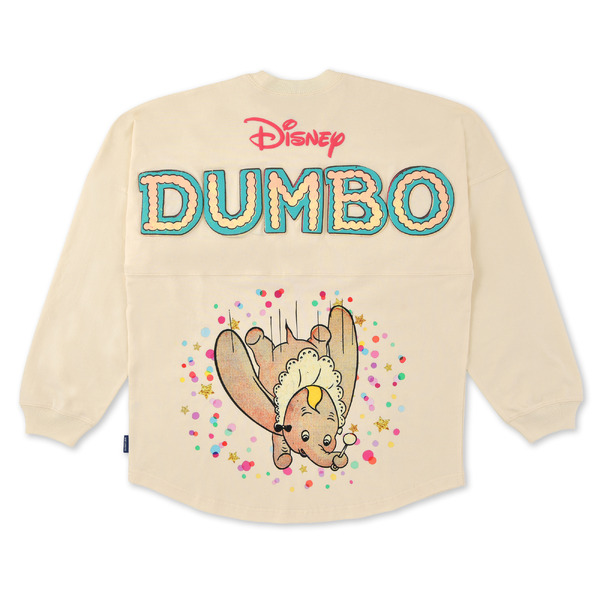 【Spirit Jersey】長袖Tシャツ（背面デザイン）　13,500円「DISNEY DUMBO 85TH ANNIVERSARY」© Disney