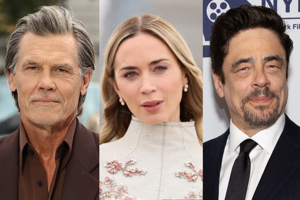 ジョシュ・ブローリン　エミリー・ブラント　ベニチオ・デル・トロ　写真：AP/アフロ