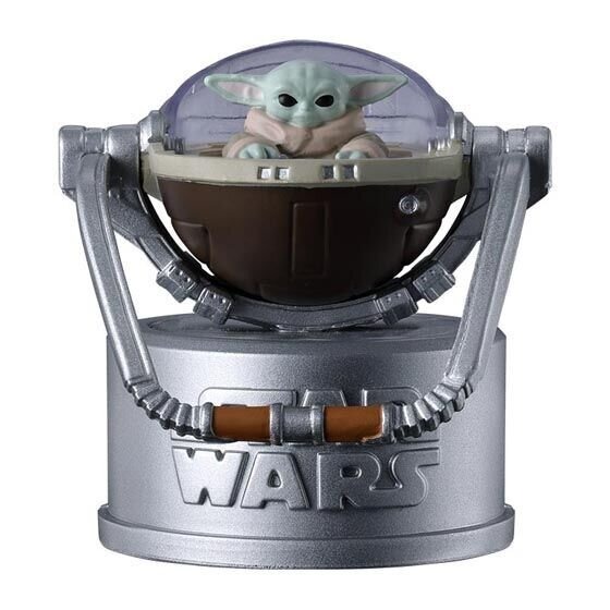 グローグーも可愛く立体化！「マンダロリアン・アンド・グローグー」フィギュア付きのボトルキャップ全5種が、ガシャポンで11月展開