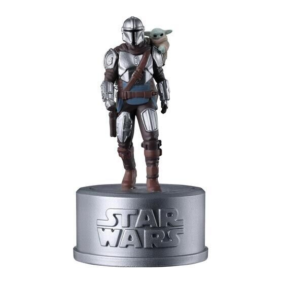 グローグーも可愛く立体化！「マンダロリアン・アンド・グローグー」フィギュア付きのボトルキャップ全5種が、ガシャポンで11月展開