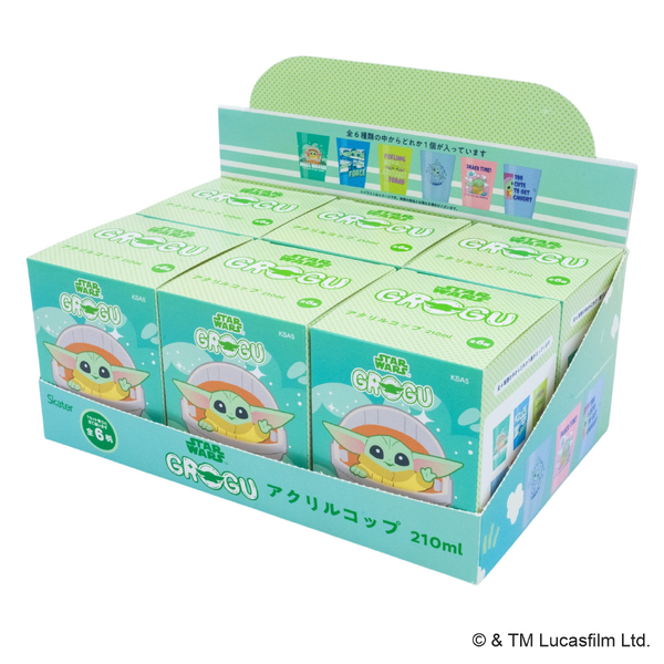アクリルコップBOX グローグー／5,280円（税込）／© & TM Lucasfilm Ltd.