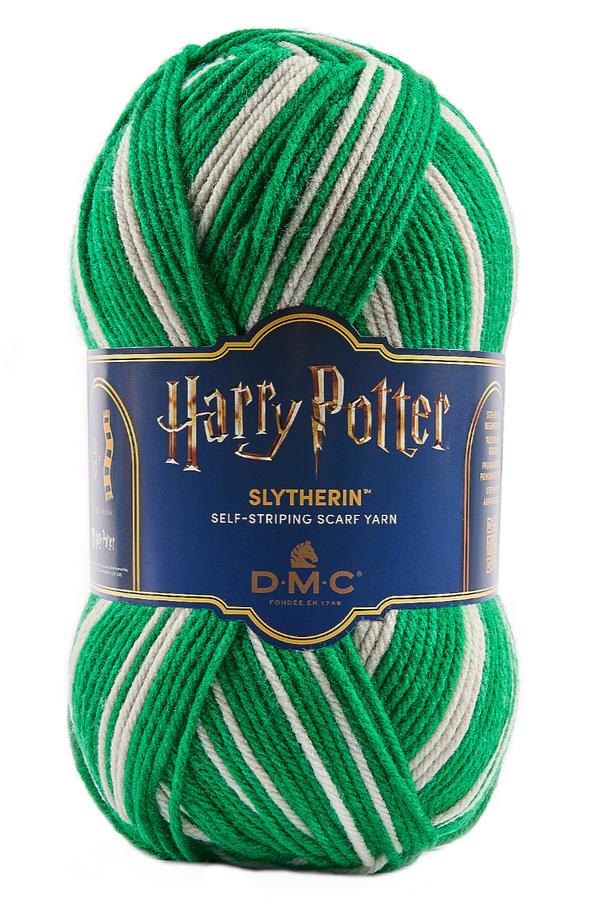 SELF-STRIPING SCARF YARN - Slytherin ¥3,080