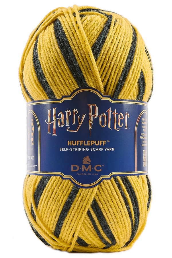 SELF-STRIPING SCARF YARN - Huﬄepuﬀ ¥3,080
