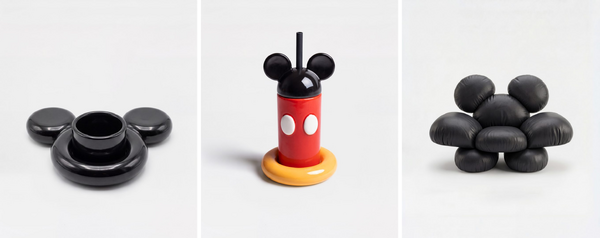 ミッキーマウスカップ、ミッキーマウスタンブラー、ミッキーマウスソファ ／©Disney