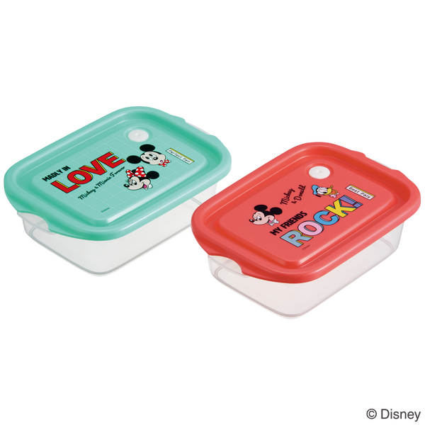 「シールボックスM 2P ミッキー＆フレンズ グリッド」（1,100円）（C）Disney