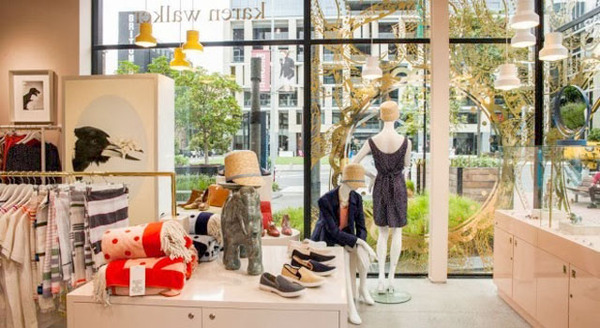 ブリトマートにある、日本でも大人気のNZ発のブランド「KAREN WALKER」。