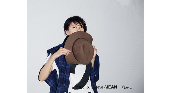 「rag ＆ bone / JEAN」広告に日本人で初めて起用された榮倉奈々