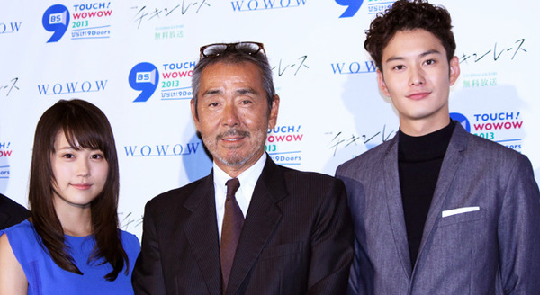 岡田将生＆寺尾聰＆有村架純／ドラマW「チキンレース」完成披露試写会