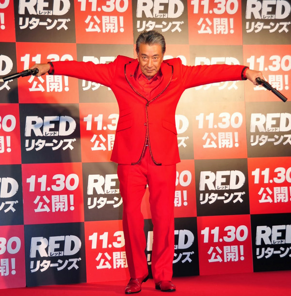 高田純次／『RED リターンズ』公開アフレコ
