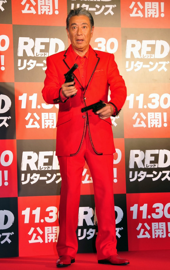 高田純次／『RED リターンズ』公開アフレコ