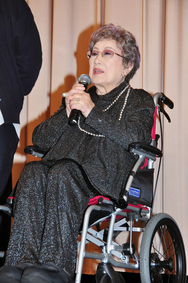 『ペコロスの母に会いに行く』試写会（赤木春恵）