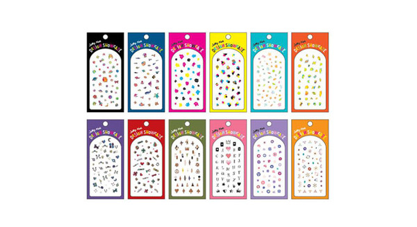 JellyNail 『DESIGN SHOWCASE』 ネイルシール (全12 種類)・価格：各1,200円 (税込み)