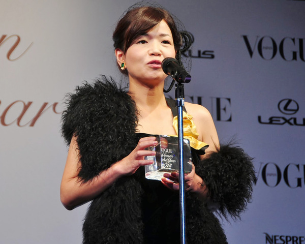 「VOGUE JAPAN Women of the Year 2013」授賞式（大久保佳代子）