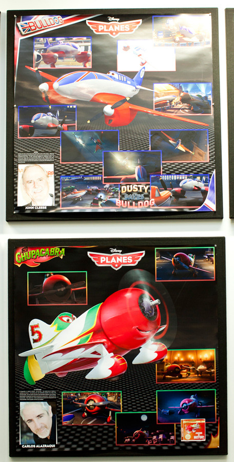 ディズニー・トゥーン・スタジオ（ロサンゼルス）にて／『プレーンズ』クレイ・ホール（監督）＆トレイシー・バサザール＝フリン（プロデューサー）