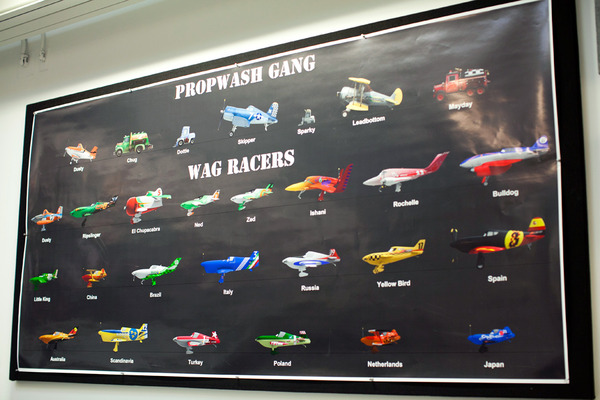 ディズニー・トゥーン・スタジオ（ロサンゼルス）にて／『プレーンズ』クレイ・ホール（監督）＆トレイシー・バサザール＝フリン（プロデューサー）