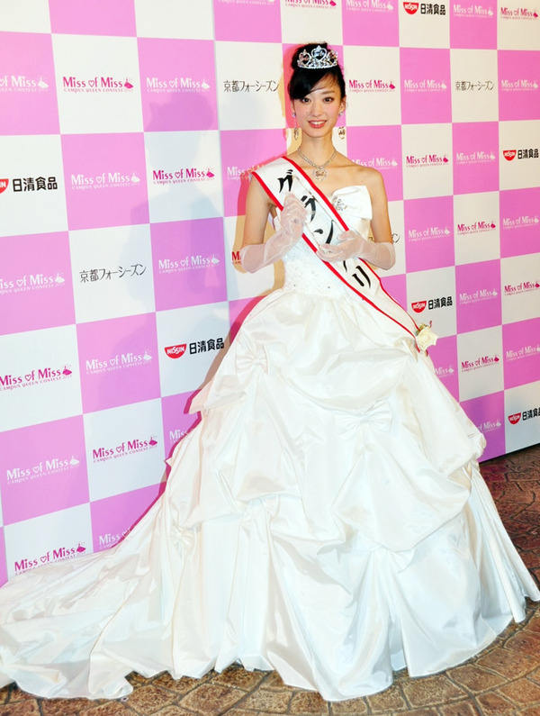 立教大学社会学部3年・鎌田あゆみさん＜グランプリ＞／「Miss of Miss CAMPUS QUEEN CONTEST 2013」