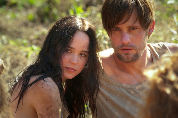 アレキサンダー・スカルスガルド＆エレン・ペイジ／『ザ・イースト』- (C)2013 TWENTIETH CENTURY FOX