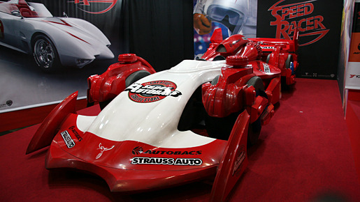 東京オートサロンで展示された未来型レーシングカー「ガライヤ」