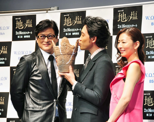 大泉洋＆松雪泰子＆陣内孝則／WOWOWドラマ「地の塩」トークイベント