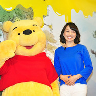 東尾理子＆プーさん／「くまのプーさん展 WINNIE THE POOH EXHIBITION」オープニングイベント