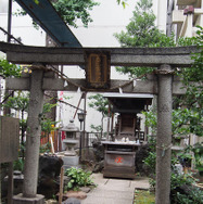 稲荷鬼王神社内にある恵比寿神社（三島神社）