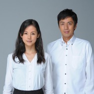 野口夫妻を演じる小西真奈美＆徳井義実／TBS金曜ドラマ「Nのために」