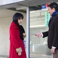 中井貴一×門脇麦／『アゲイン　28年目の甲子園』　(C)重松清／集英社　(C)2015「アゲイン」製作委員会