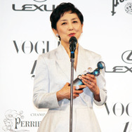 国谷裕子（キャスター）／「VOGUE JAPAN Women of the Year 2014」＆「VOGUE JAPAN Women of Our Time」授賞式