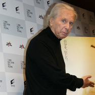 大阪ヨーロッパ映画祭名誉委員長を務めるモーリス・ジャール。