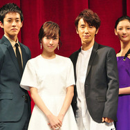 松坂桃李＆戸田恵梨香＆ユースケ・サンタマリア＆菜々緒／『エイプリールフールズ』完成披露試写会