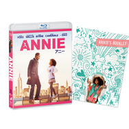 『ANNIE／アニー』BDジャケット写真（ブックレット付き）　-(C)2014 Columbia Pictures Industries, Inc. and Village Roadshow FilmsNorth America Inc./Village Roadshow Films (BVI) Limited. All RightsReserved. Annie and related characters and elements: TM & c2014 TribuneContent Agency, LLC.