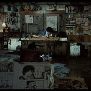 『バクマン。』プロジェクションマッピングシーン-(C) 2015 映画「バクマン。」製作委員会